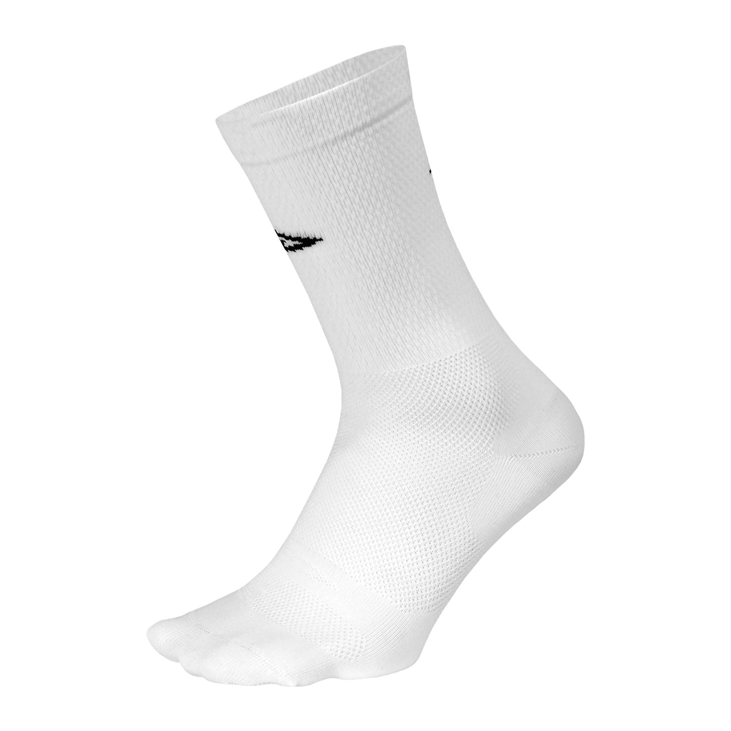 Chaussettes DeFeet Levitator Trail – Noir, Taille S, Mi-hautes Pour Cyclisme Et Course