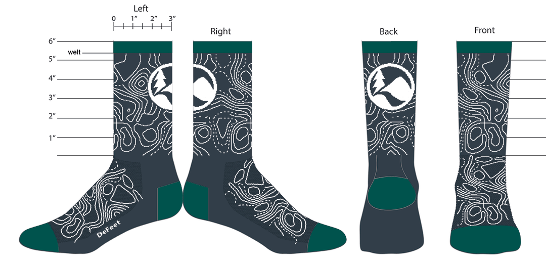 The Feet in DeFeet: Custom Sock Customer Outdoors for All Foundation - DeFeet