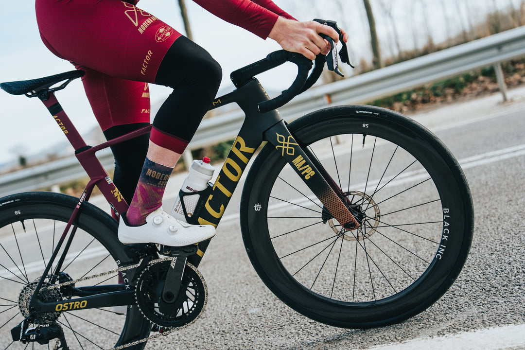 DeFeet custom Modern Adventure Pro Cycling sock