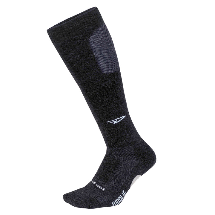 Woolie Boolie Knee High D-Logo Charcoal