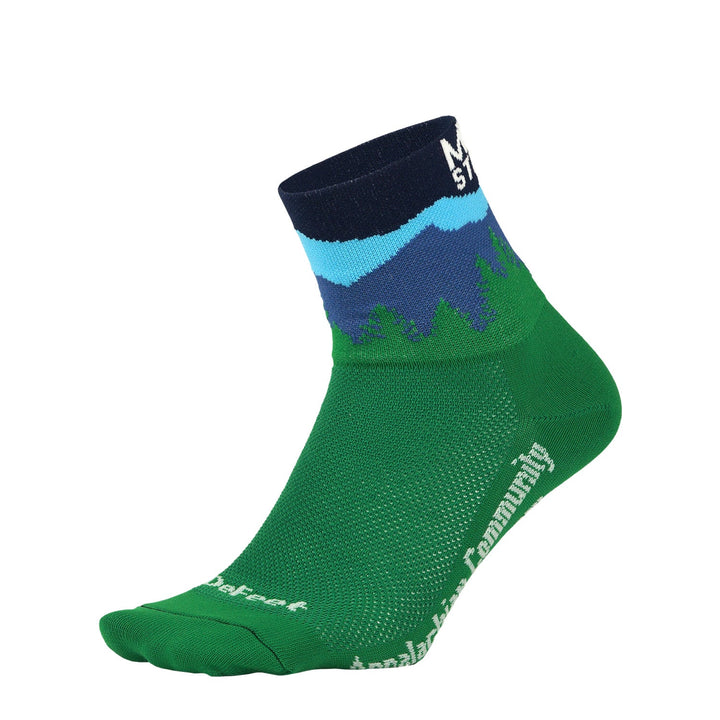 MTN Strong fundraiser sock for Hurricane Helene relief