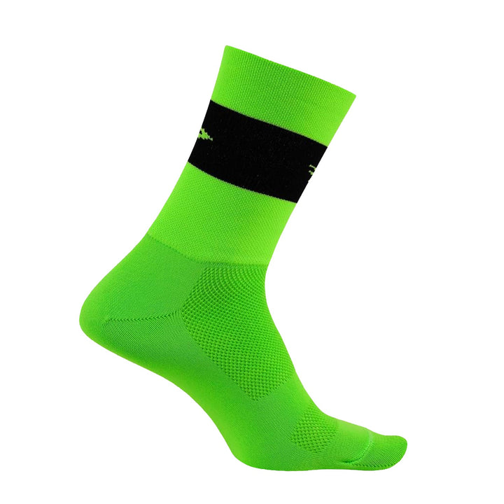 Aireator 5" Team DeFeet (Neon Green w/Black Stripe)