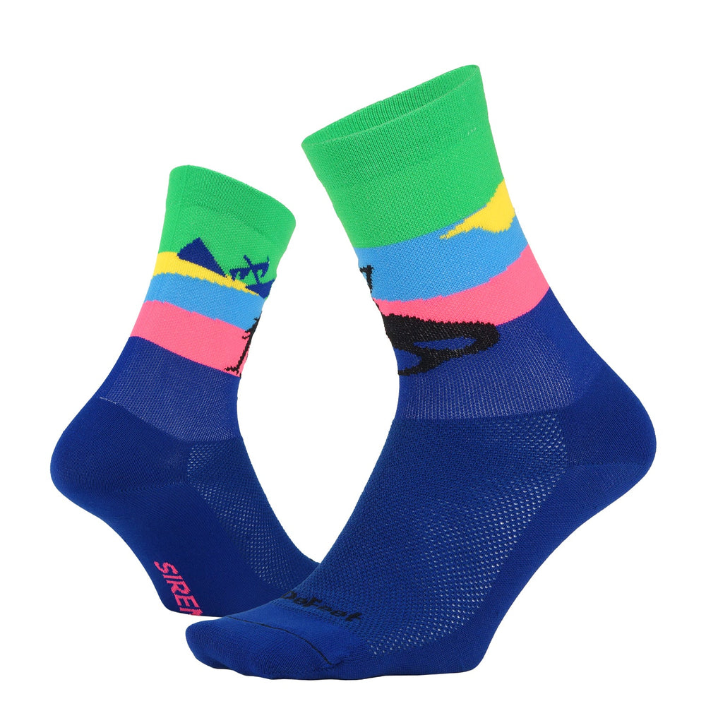 DeFeet Aireator 6" Mythical Beasts Socks #athletic# #cycling# #run#