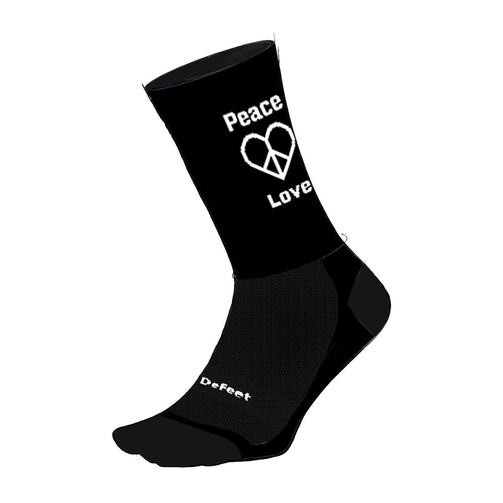 DeFeet Aireator 6" Unity & Peace Socks #athletic# #cycling# #run#