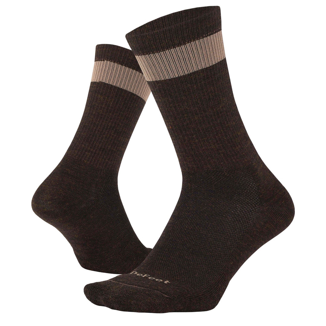 DeFeet Levitator Trail 6" Wool Stripe Socks #athletic# #cycling# #run#