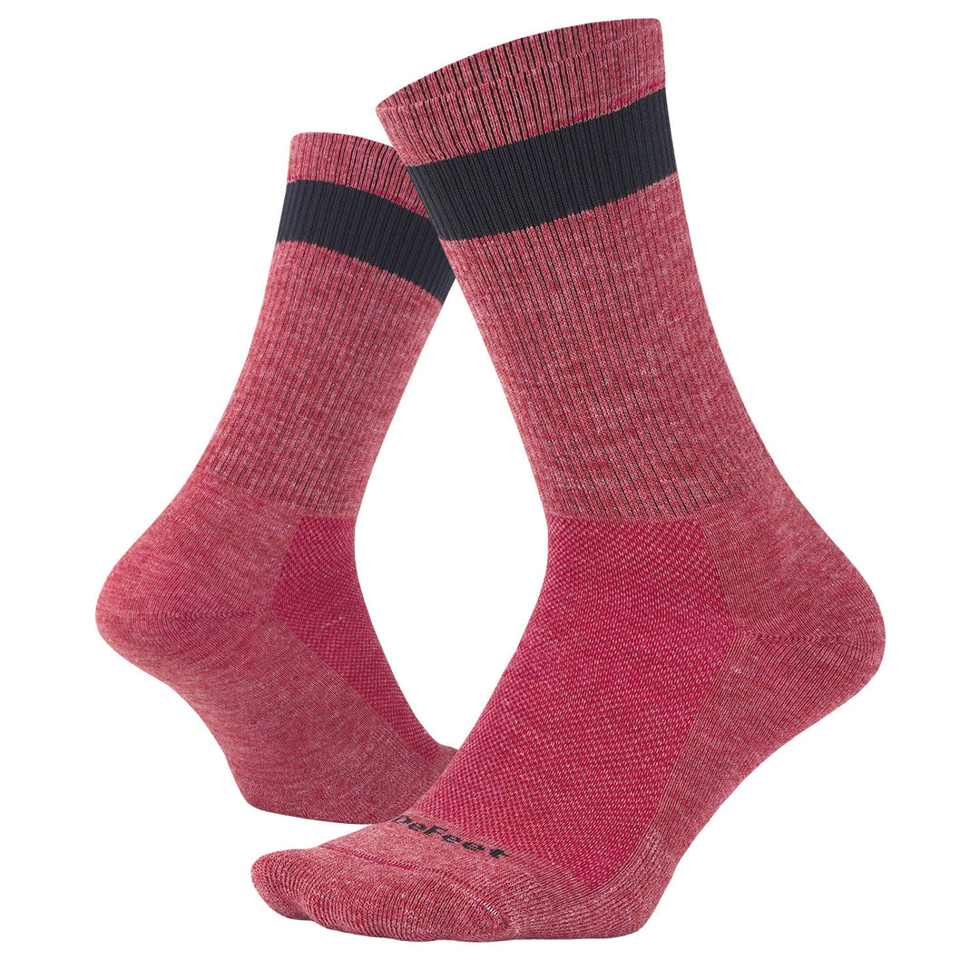 DeFeet Levitator Trail 6" Wool Stripe Socks #athletic# #cycling# #run#