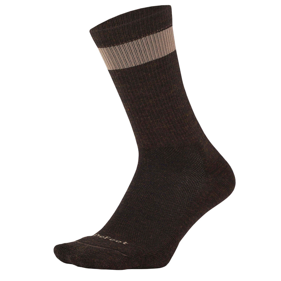 DeFeet Levitator Trail 6" Wool Stripe Socks #athletic# #cycling# #run#