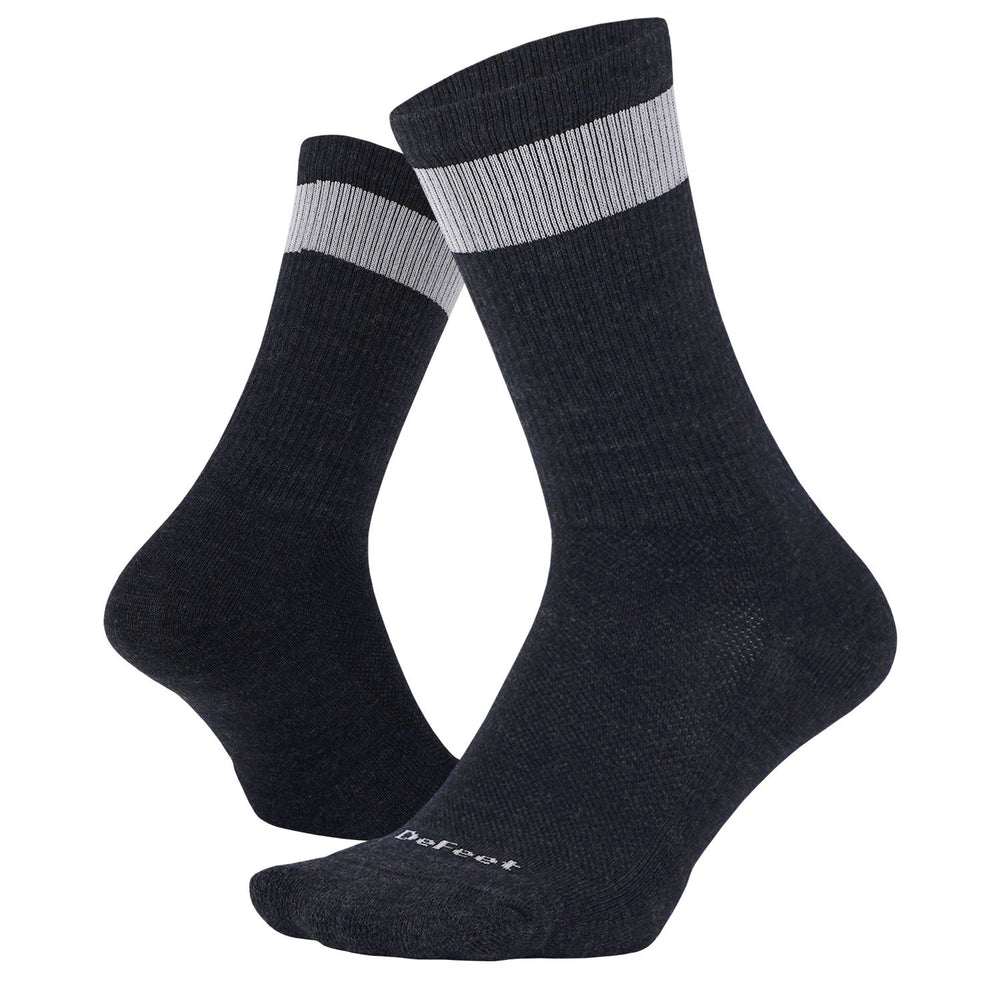 DeFeet Levitator Trail 6" Wool Stripe Socks #athletic# #cycling# #run#