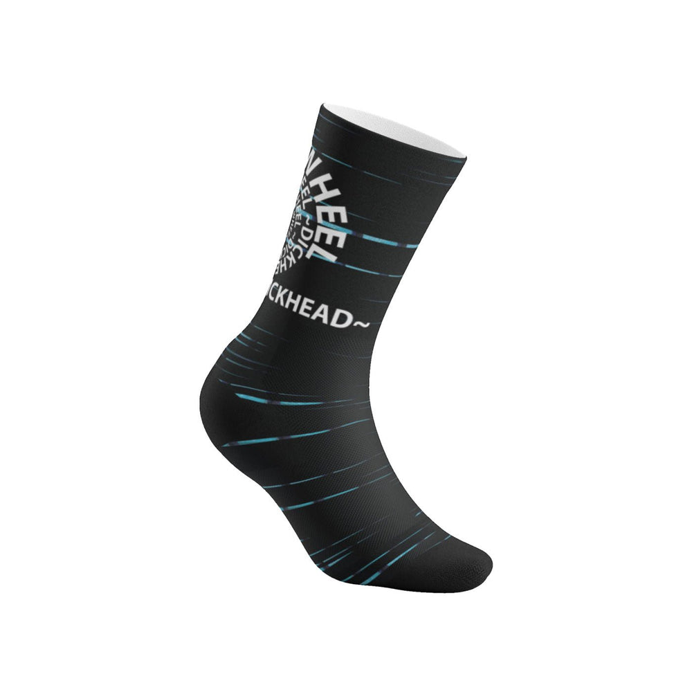 DeFeet Sub360 Evo Mont Ventoux 6" Hold the Wheel Socks #athletic# #cycling# #run#