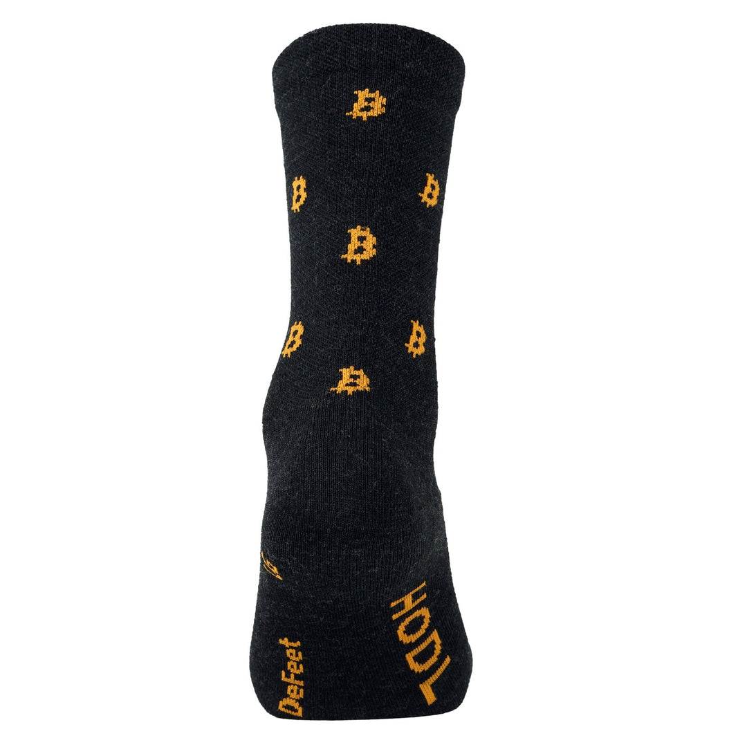 Wooleator 6" Bitcoin HODL Socks