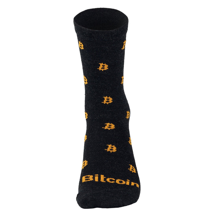 Wooleator 6" Bitcoin HODL Socks