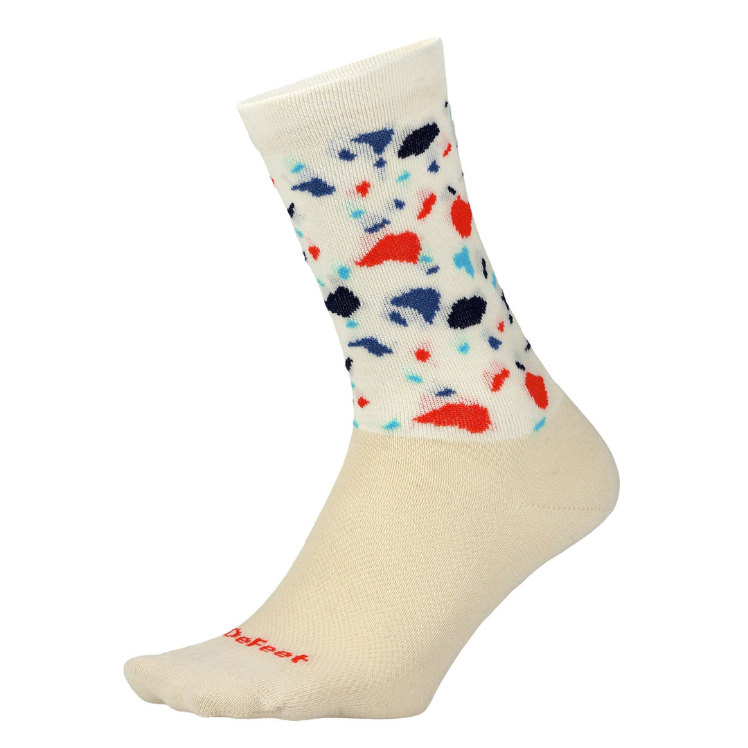 DeFeet Wooleator 6" Terrazzo Socks #athletic# #cycling# #run#