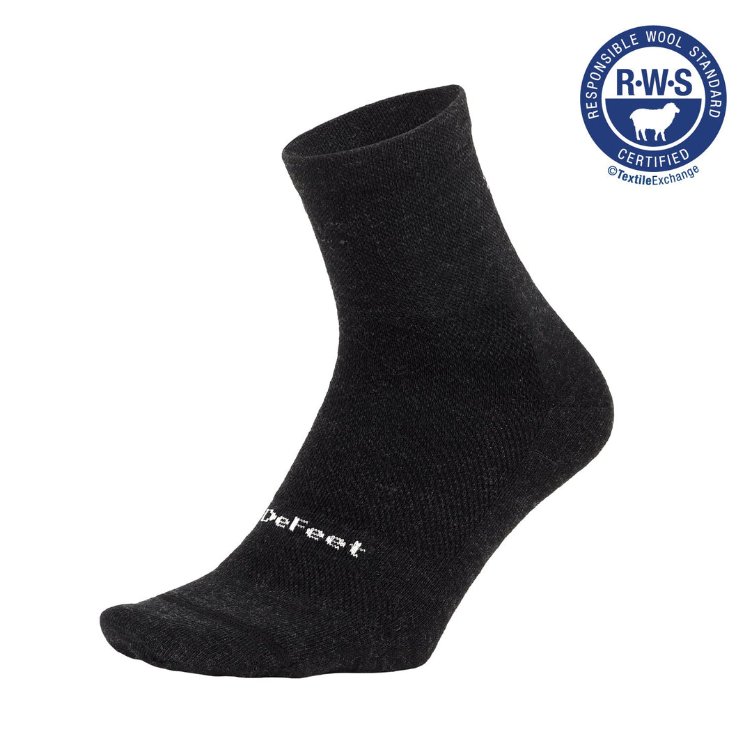 DeFeet Wooleator Pro Quarter Bundle: 3 Pairs Socks #athletic# #cycling# #run#