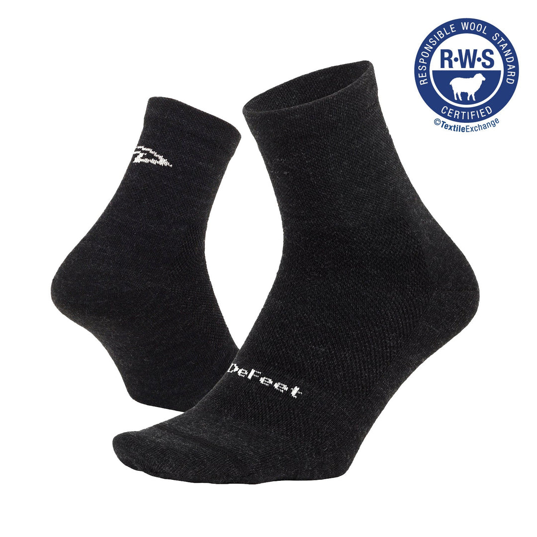 DeFeet Wooleator Pro Quarter Bundle: 3 Pairs Socks #athletic# #cycling# #run#