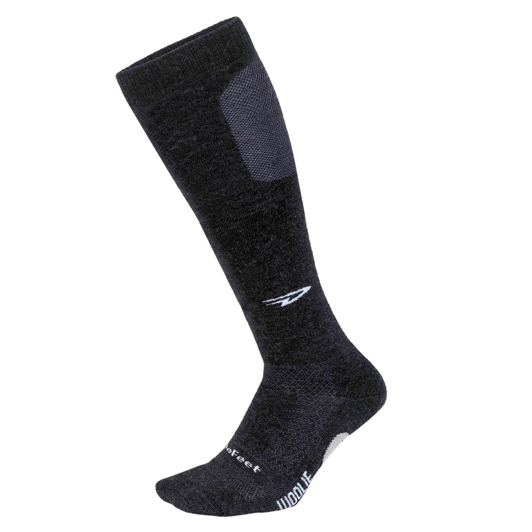 Woolie Boolie Knee High D-Logo Charcoal
