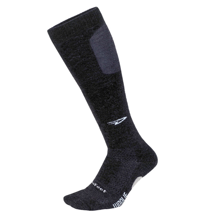 Woolie Boolie Knee High D-Logo Charcoal