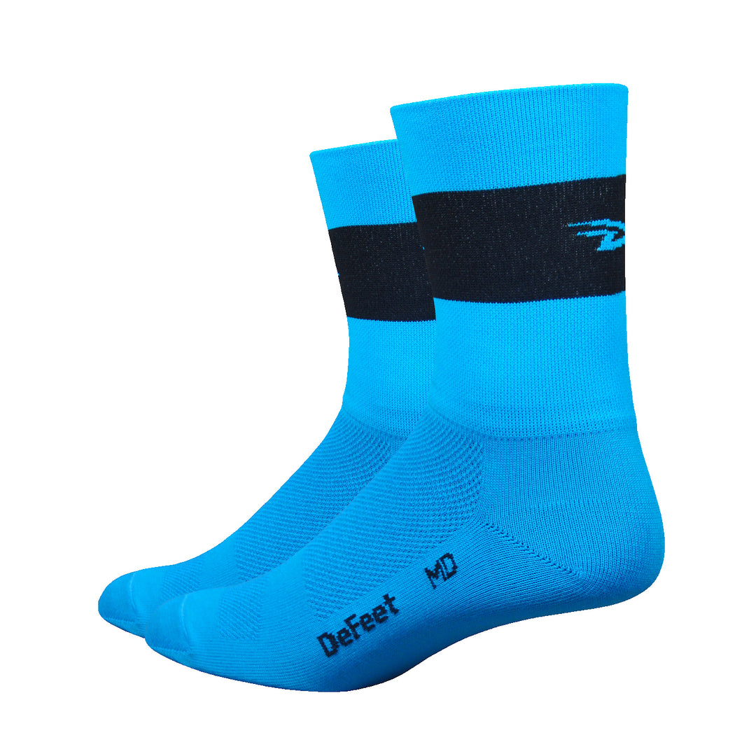 Aireator 5" Team DeFeet (Process Blue w/Black)