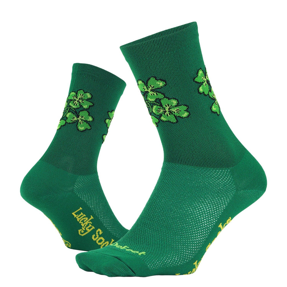 DeFeet Aireator 6" Lucky Sock Socks #athletic# #cycling# #run#