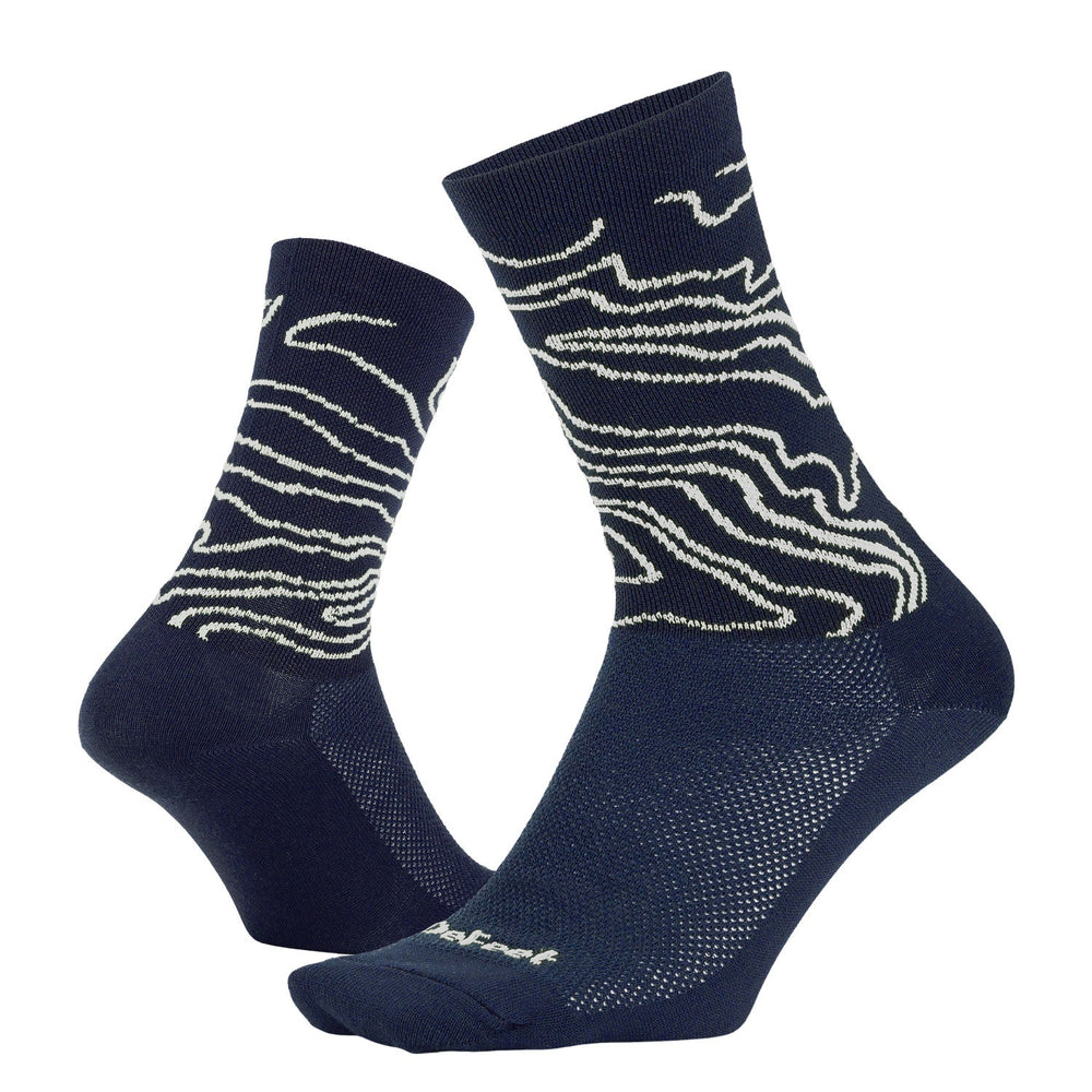 DeFeet Aireator 6" Topo Socks #athletic# #cycling# #run#