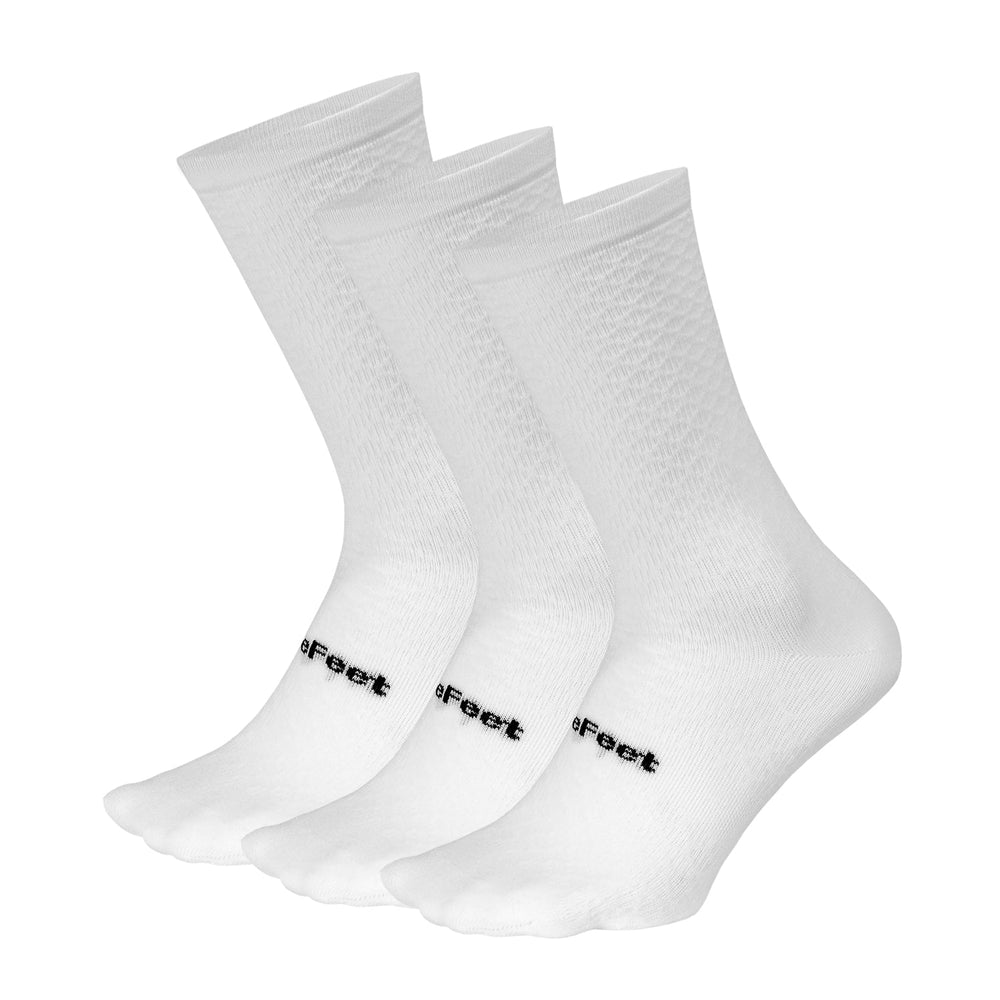DeFeet Evo Mont Ventoux Crew Bundle: 3 Pairs Socks #athletic# #cycling# #run#