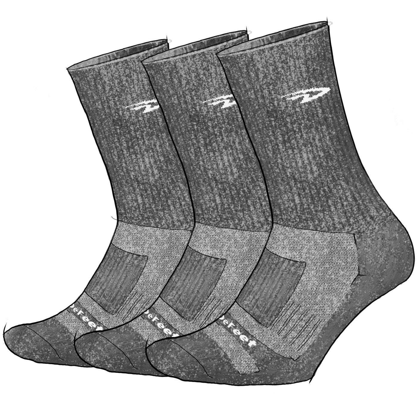 Grab Bag Socks - 3 Pair - Wool - DeFeet