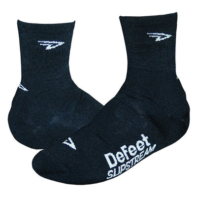 Slipstream 4" D-Logo Black - DeFeet