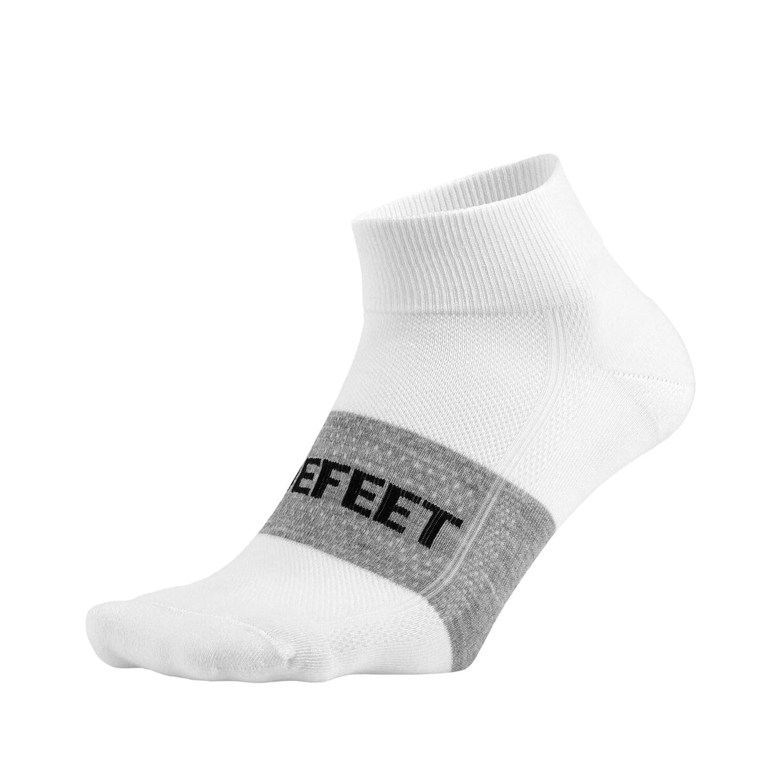 Speede Pro padded ankle athletic sock in white