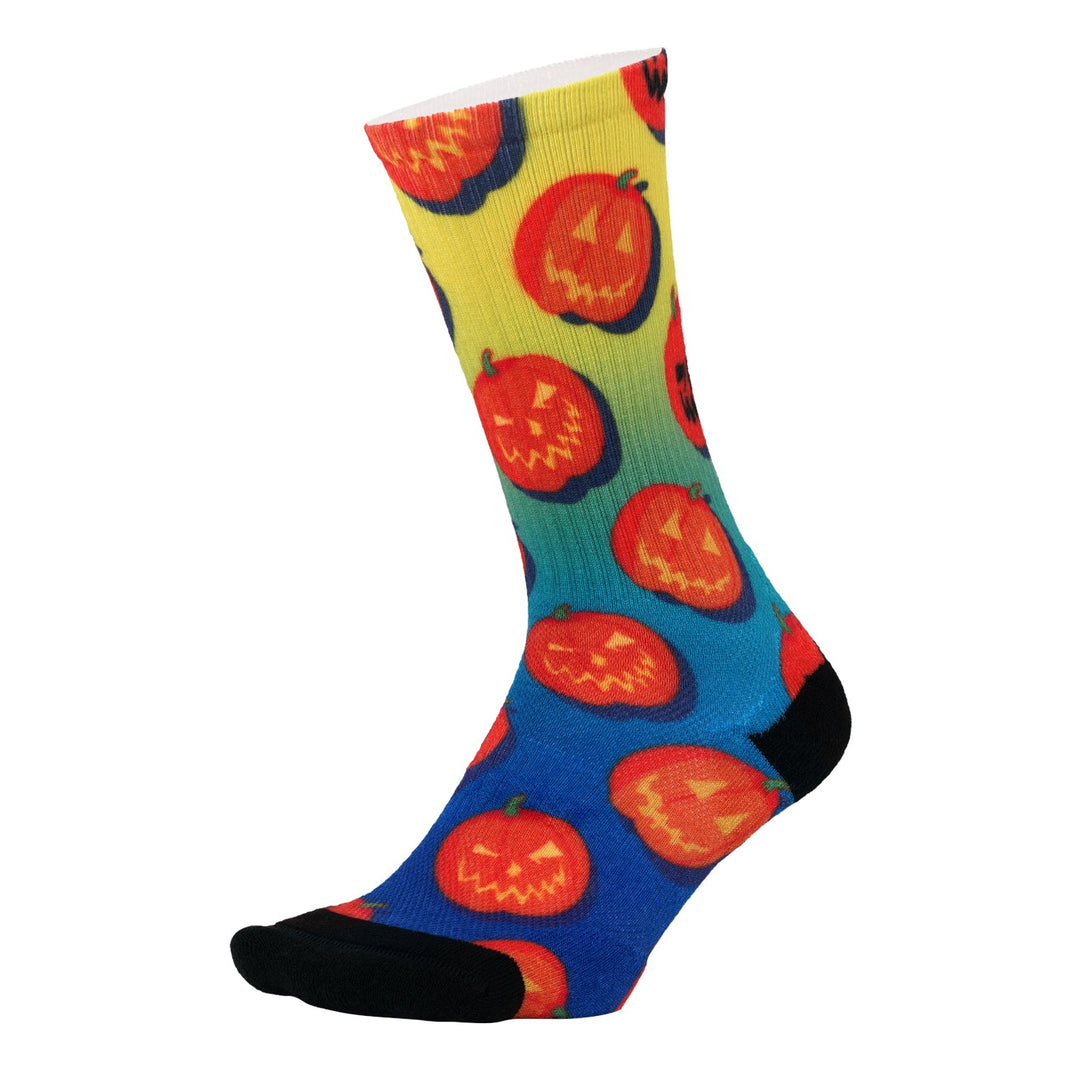 DeFeet Sub360 All Day Pumpkin Head Socks #athletic# #cycling# #run#